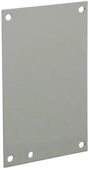 WIEGMANN N1P2424 Back Panel, Panel Accessory, Carbon Steel