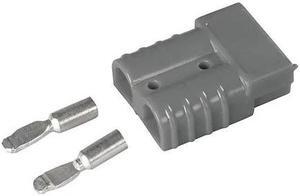 WESTWARD 23PC31 Light Duty Plug,Brass/Silver,12 to 10 ga
