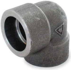 ZORO SELECT 1MNN1 Black Forged Steel 90 Degree Elbow Class 3000