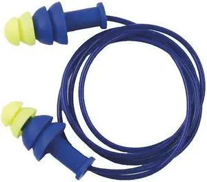 SELLSTROM S23421 Reusable Non-Allergenic polymer Ear Plugs, Tapered Shape, 27