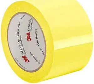 3M 3M 1350 2" x 72 yds Yellow Electrical Tape, 1 mil, 2"x72 yd., Yellow