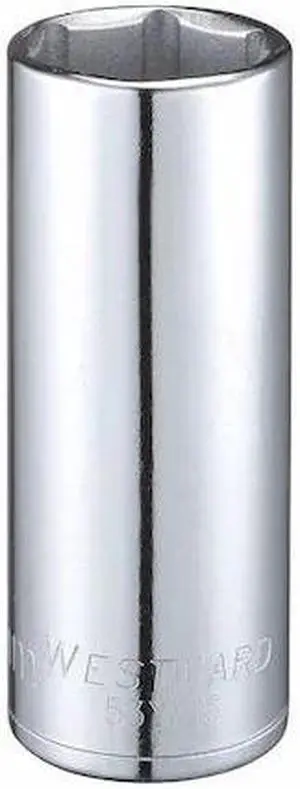 WESTWARD 53YV16 1/2" Drive, Metric Socket, 25mm Socket Sz, 6 Pts