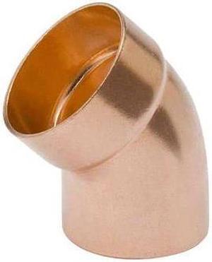 STREAMLINE W 07431 1-1/2" NOM C Copper 45 Degree DWV Street Elbow