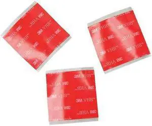 3M 4905 3M 4905 VHB Tape 2" x 2", Clear, 20 mil, 100PK