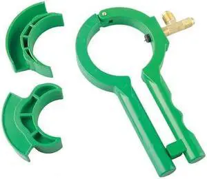 ZORO SELECT 10U329 Side Can Tap,Manual,Green
