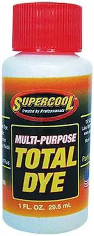 SUPERCOOL 16525 UV Leak Detection Dye, 1 oz.