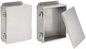 NVENT HOFFMAN A1008NFSS Screw Down Clamps Electrical Enclosures, 10 in H, 4 in