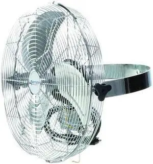 AIRMASTER FAN 78970 Light Duty Industrial Fan, Ceiling, Wall Mount, 20 in Blade