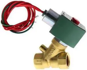 REDHAT 8210G015 Solenoid Valve, 2-Way, 2-Position, Normally Closed, 1/2 in Pipe