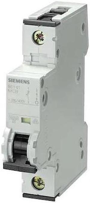 SIEMENS 5SY41327 Circuit Breaker, 5SY4 Series, 32A, 1 Pole, 230/400V AC, 10kA