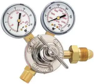 MILLER ELECTRIC 30-150-580 Gas Regulator, Single Stage, CGA-580, 150 psi, Use