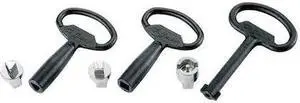NVENT HOFFMAN CLKDBM3 Keylock Insert, Insert Accessory, Steel