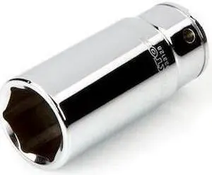 TEKTON SHD33128 3/4 Inch Drive x 28 mm Deep 6-Point Socket