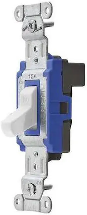 SNAPCONNECT SNAP1203WNA Wall Switch,3-Way,120/277V,15A,Wht,Toggl