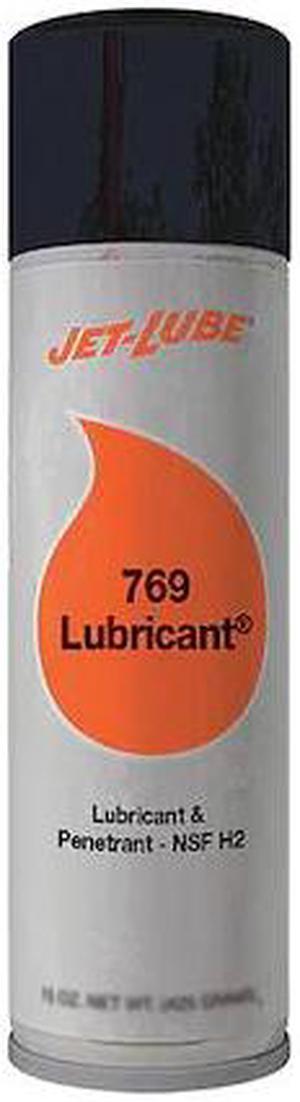 JET-LUBE 37341 Lubricant, 12 oz., Aerosol can, Mineral Oil, Yellow