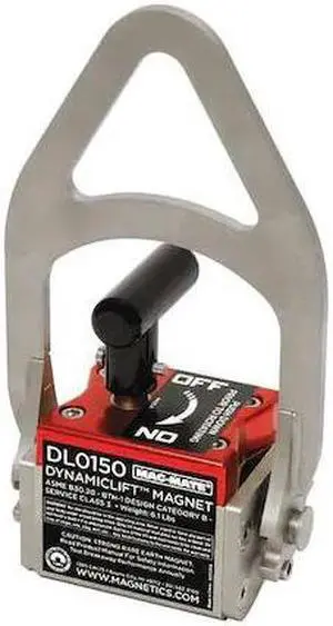 MAG-MATE DL0150 Lifting Magnet,9" H,5" L