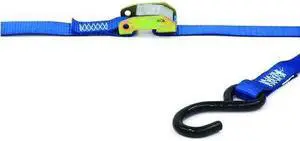 KINEDYNE 750687-2PKGRA Tie-Down Strap,Blue,1200 lb.,6 ft.,PK2