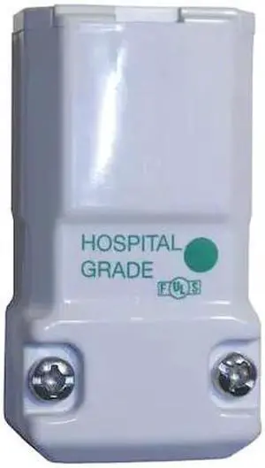 HUBBELL WIRING DEVICE-KELLEMS HBL8469V Straight Blade Connector, 6-20R, 20 A,