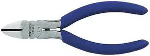 WESTWARD 30PA90 5 1/4 in Diagonal Cutting Plier Semiflush Cut Narrow Nose
