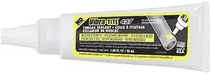 VIBRA-TITE 42750 Thread Sealant 1.7 fl oz, Tube, Yellow, Liquid