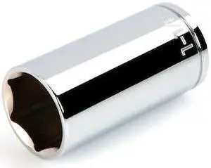 TEKTON SHD23029 1/2 Inch Drive x 1-1/8 Inch Deep 6-Point Socket