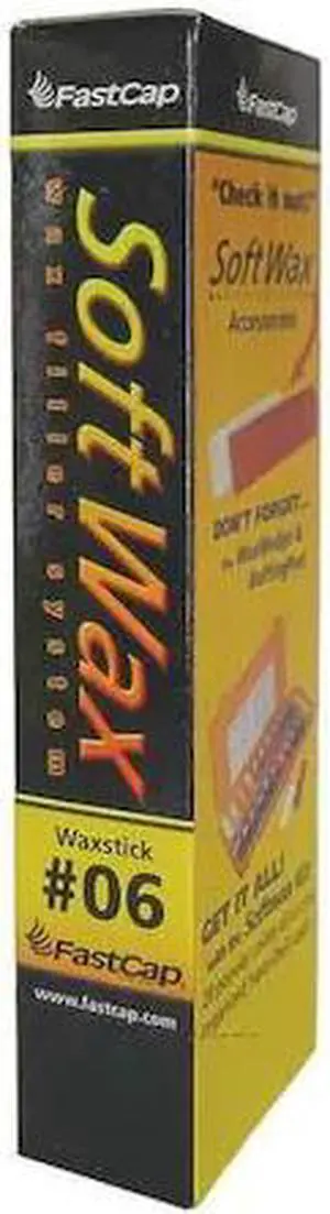 FASTCAP WAX06S-10PK Soft Wax Filler System, 1 oz, Refill Stick, Light