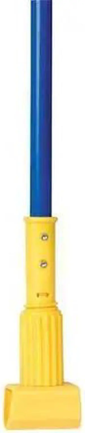 TOUGH GUY 1TYZ4 60" Clamp On Wet Mop Handle, Blue, Fiberglass