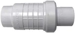 ZORO SELECT CUF012 PVC Repair Coupling, Socket x Socket, 1-1/4 in Pipe Size