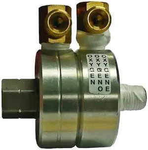 REELCRAFT S260057-1 Swivel Assembly,1/4 In Dual