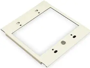 LEGRAND V6007C-2 Device Plate, 2 Gangs, Steel