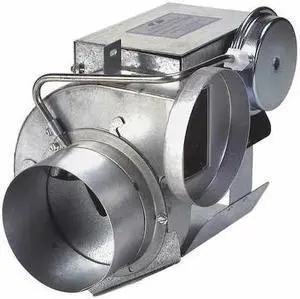 FIELD CONTROLS PVG-600 Power Venter, 115, Galvanized Steel, 9 3/4 in W, 8 3/4