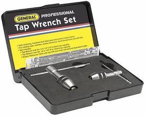GENERAL TOOLS 167 Tap Wrench Set,0 to 1/2 In,3 pc