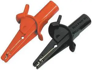 ZORO SELECT 4WRA5 Modular Large Alligator Clip, CAT III 1000V, CAT IV 600V,