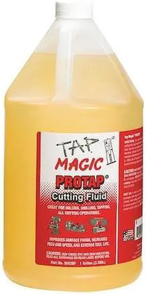 TAP MAGIC 30128P Cutting Oil, Protap, 1 gal, Squeeze Bottle