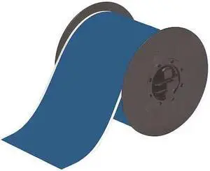 BRADY B30C-4000-595-BL Tape, Blue, Labels/Roll: Continuous