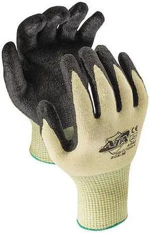 PIP 505-S Cut Resistant Coated Gloves, Cut Level A4 ,Dipped ,Nitrile ,Smooth ,S