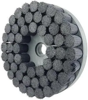 WEILER 86121 Burr-Rx 10" Shell-Mill Holder Disc Brush .043/120CG Crimped Fill