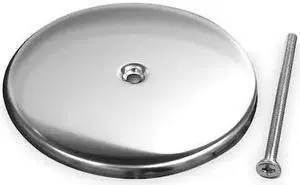 AB&A 68480 Cleanout Cover, 24ga Stainless Steel, 4"