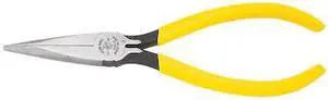 KLEIN TOOLS D301-6C 6 5/8 in D301 Needle Nose Plier Plastic Dipped Handle
