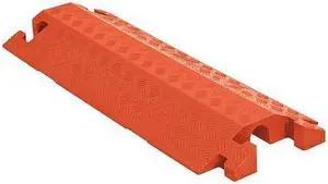 LINEBACKER CP1X225-GP-DO-O Cable Protector, 3 in H, 38-1/2 in L, 14-1/4 in W, 1