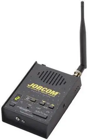 JOBCOM JBS-447D Wireless Intercom 2-Way,UHF Band,Steel