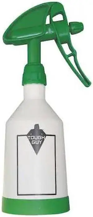 TOUGH GUY 35WT51 0.5L White/Green, Plastic Dual Spray Bottle