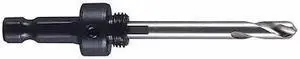 MORSE MA34CT Hole Saw Arbor,Steel,3/8" Shank Size