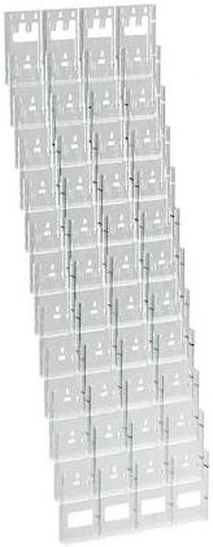 AZAR DISPLAYS 252327 48-Pocket Trifold Wall Mount. Inside Dimension: 4.375"W AZAR DISPLAYS 252327 48-Pocket Trifold Wall Mount. Inside Dimension: 4.375"W