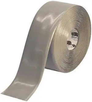 MIGHTY LINE 4RGRY Industrial Floor Tape,Roll,Gray,Vinyl MIGHTY LINE 4RGRY Industrial Floor Tape,Roll,Gray,Vinyl