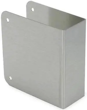 ZORO SELECT 2MDG6 Door Reinforcer, H 4 1/2 x W 4 1/4 In