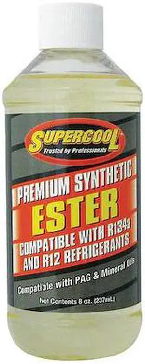 SUPERCOOL E7 A/C Compressor Ester Lube, 8 Oz