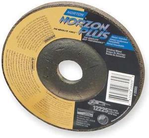 NORTON ABRASIVES 66252843322 Depressed Center Cut-Off Wheel, Type 27, 4 1/2 in