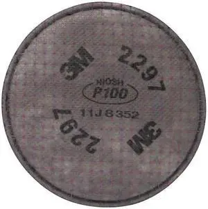 3M 2297 Filter, 6000, Magenta, Bayonet, 3M(TM) Half and Full Respirators