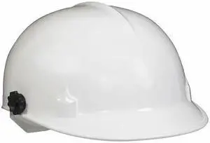 JACKSON SAFETY 20186 Bump Cap, Front Brim, HDPE, Pinlock Suspension, White,
